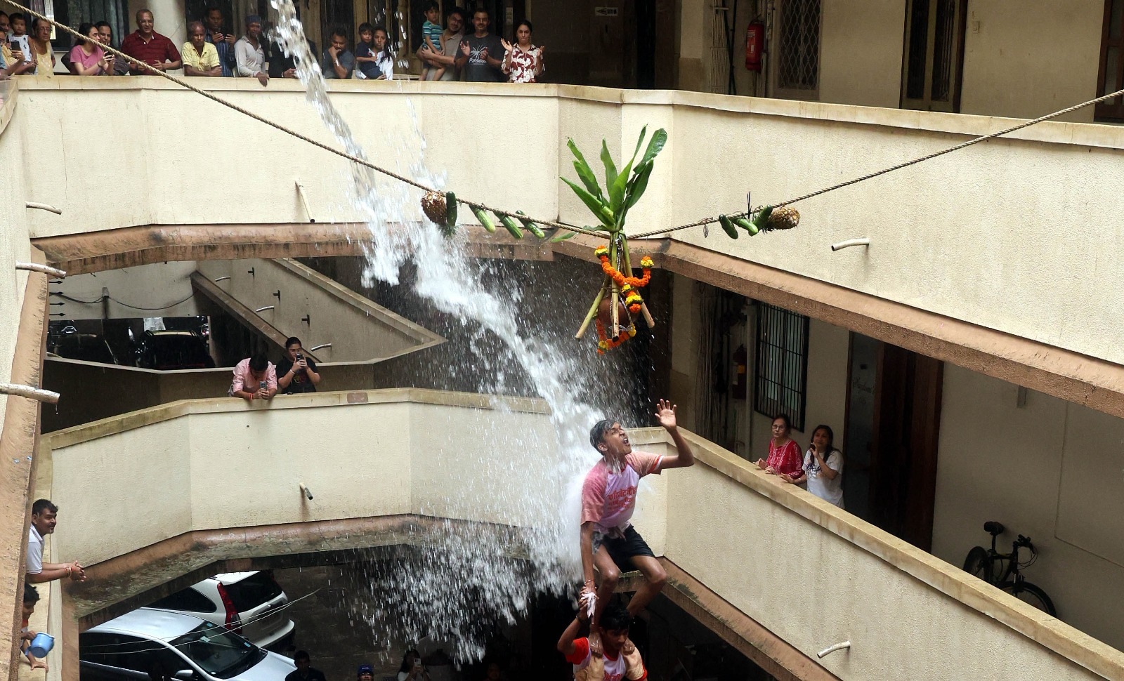 Dahi Handi celebrations 2025, govinda Pathak photos, Mumbai