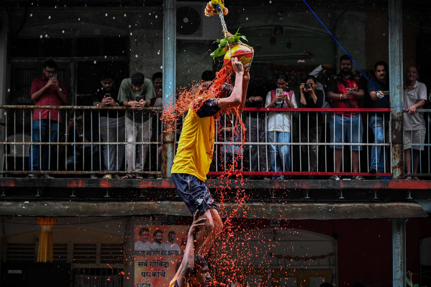Dahi Handi celebrations 2025, govinda Pathak photos, Mumbai