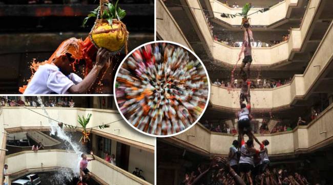 Dahi Handi celebrations 2025, govinda Pathak photos, Mumbai
