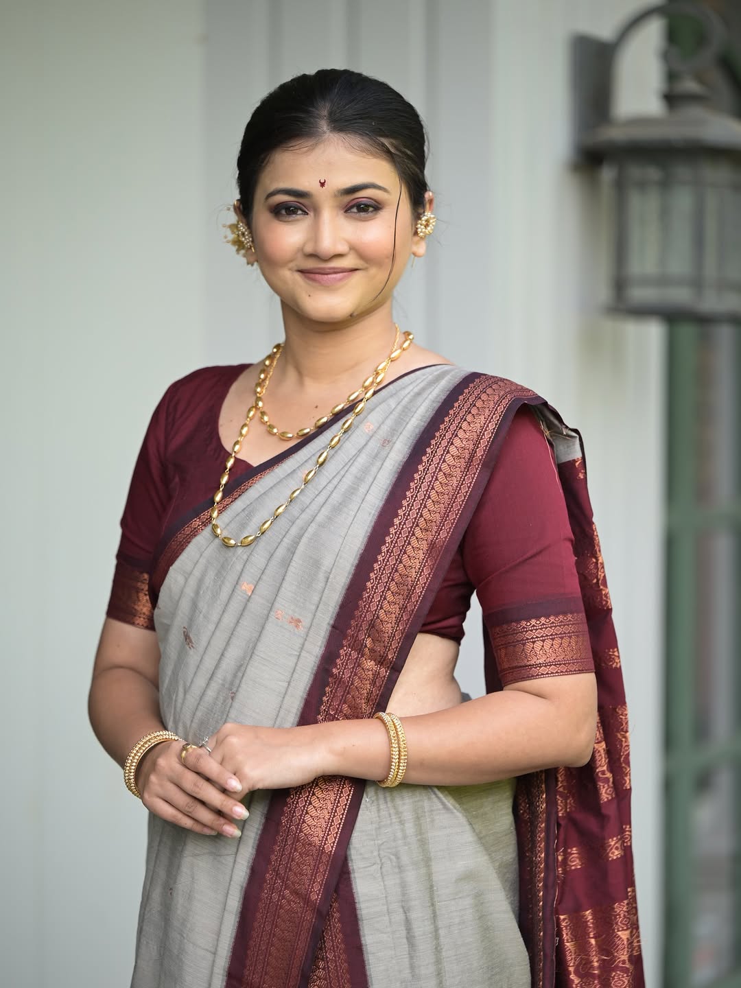 Dnyanada Ramtirthkar Saree Look