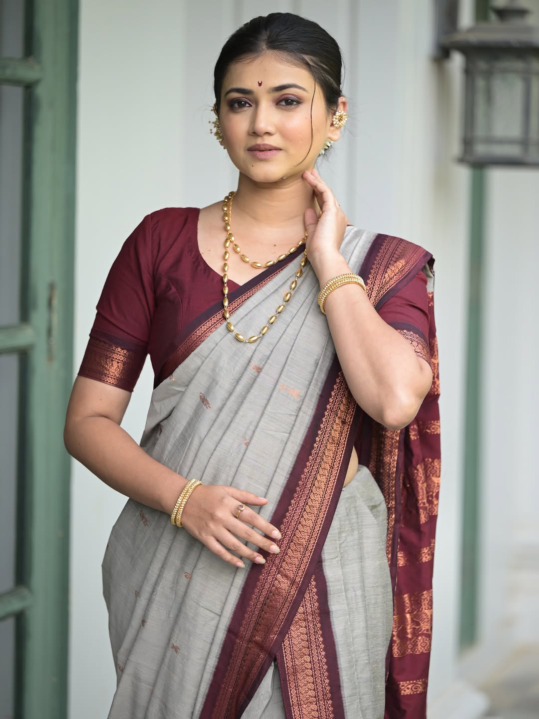Dnyanada Ramtirthkar Saree Look