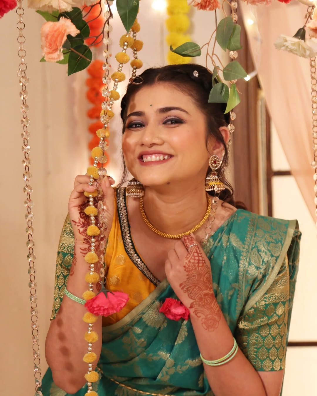Dnyanada Ramtirthkar Saree Look