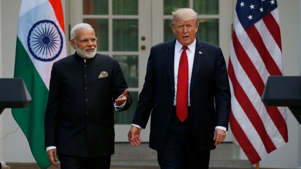 Doald Trump Narendra Modi