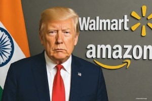 Donald Trump Tariff Amazon Walmart Target suspends new orders