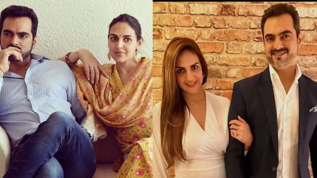 Esha Deol and Bharat Takhtani