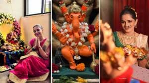 Photos : लोकप्रिय मराठी अभिनेत्रींच्या घरचे बाप्पा; ‘गणपती बाप्पा मोरया’ म्हणत दाखवली गणरायाची झलक