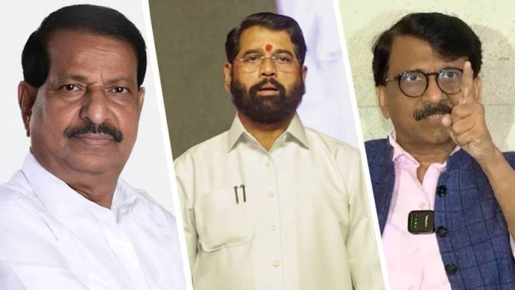Ganesh Naik comments on Eknath Shinde and sanjay raut politics
