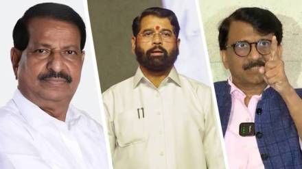 Ganesh Naik comments on Eknath Shinde and sanjay raut politics