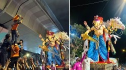दृष्टिहीन गोविदांनी चार थर रचून दिली परळच्या लंबोदरला सलामी…