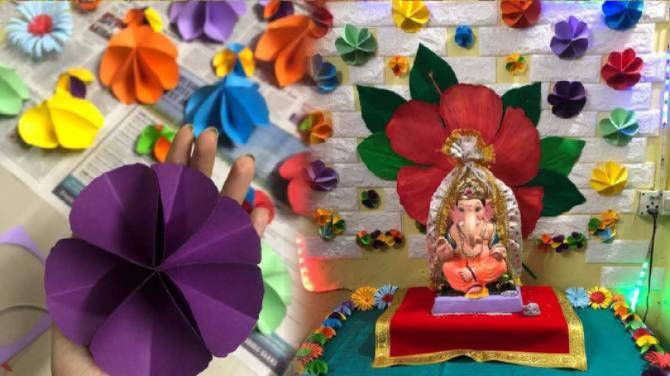 Ganpati Decoration ideas For small home