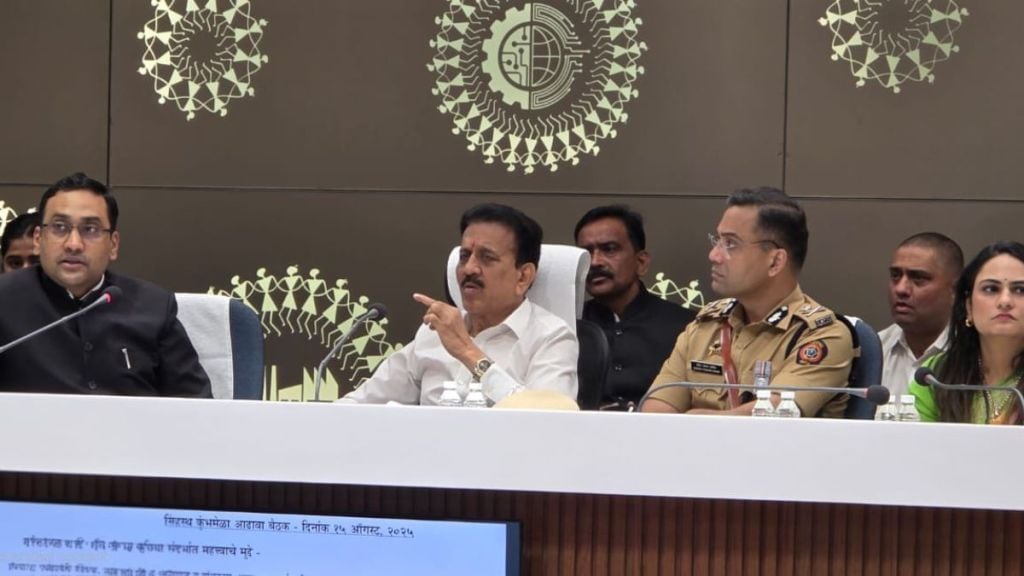 Nashik Kumbh Mela 2026 preparations speed up as Girish Mahajan directs officials on development works