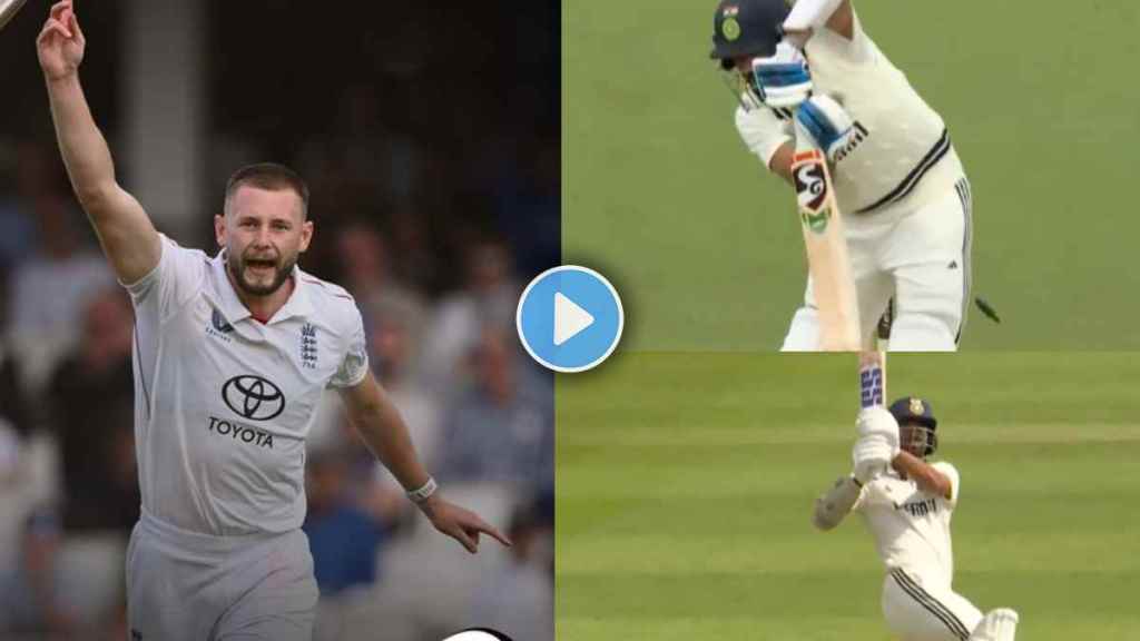Gus Atkinson Fifer in Comeback Test Match vs India IND vs ENG Oval Watch Video