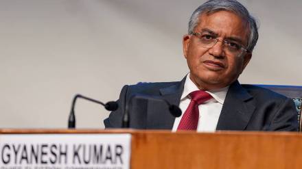 मुख्य निवडणूक आयुक्त ज्ञानेश कुमार 
image PTI