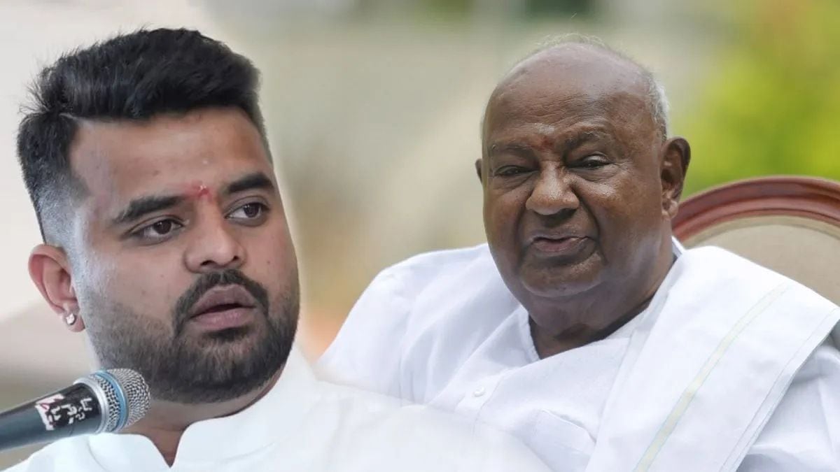 HD Deve Gowda grandson Prajwal Revanna