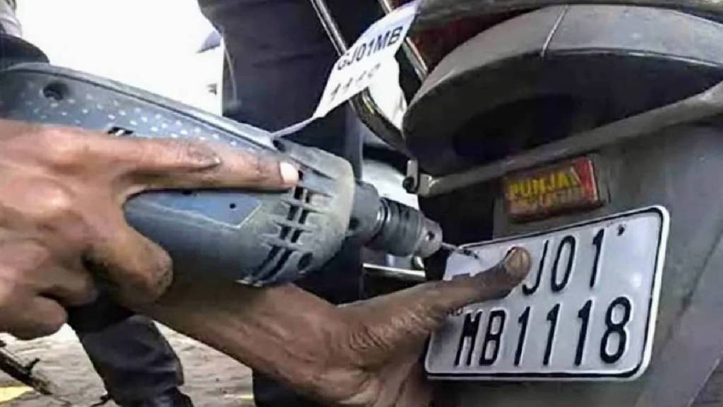 After the expiry of the period 70 percent of these vehicles will be without HSRP plates