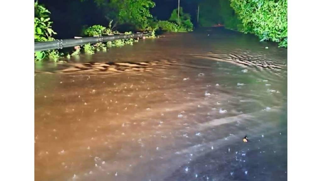 Heavy rain in Sindhudurg district
