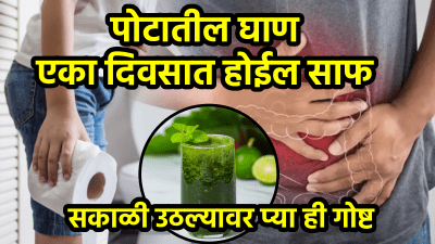 पोटातील घाण एका दिवसात होईल साफ, पचनही सुधारेल; सकाळी रिकाम्या पोटी फक्त ‘ही’ गोष्ट प्या