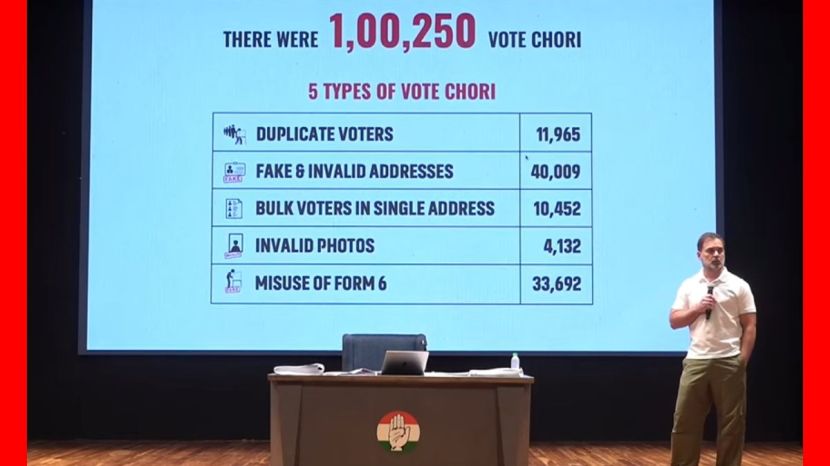 How vote chori happens rahul gandhi