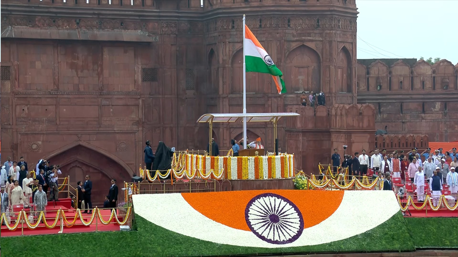 India Independence Day 2025 Red Fort Delhi