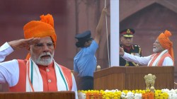 भगवा फेटा, नेहरु जॅकेट अन् पांढरा सदरा; स्वातंत्र्यदिनी लाल किल्ल्यावर पंतप्रधान मोदींच्या हस्ते पार पडलं ध्वजारोहण!