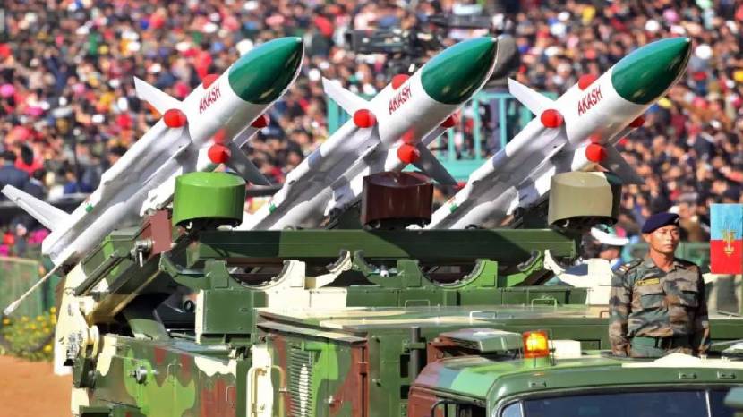 India’s Akash missiles