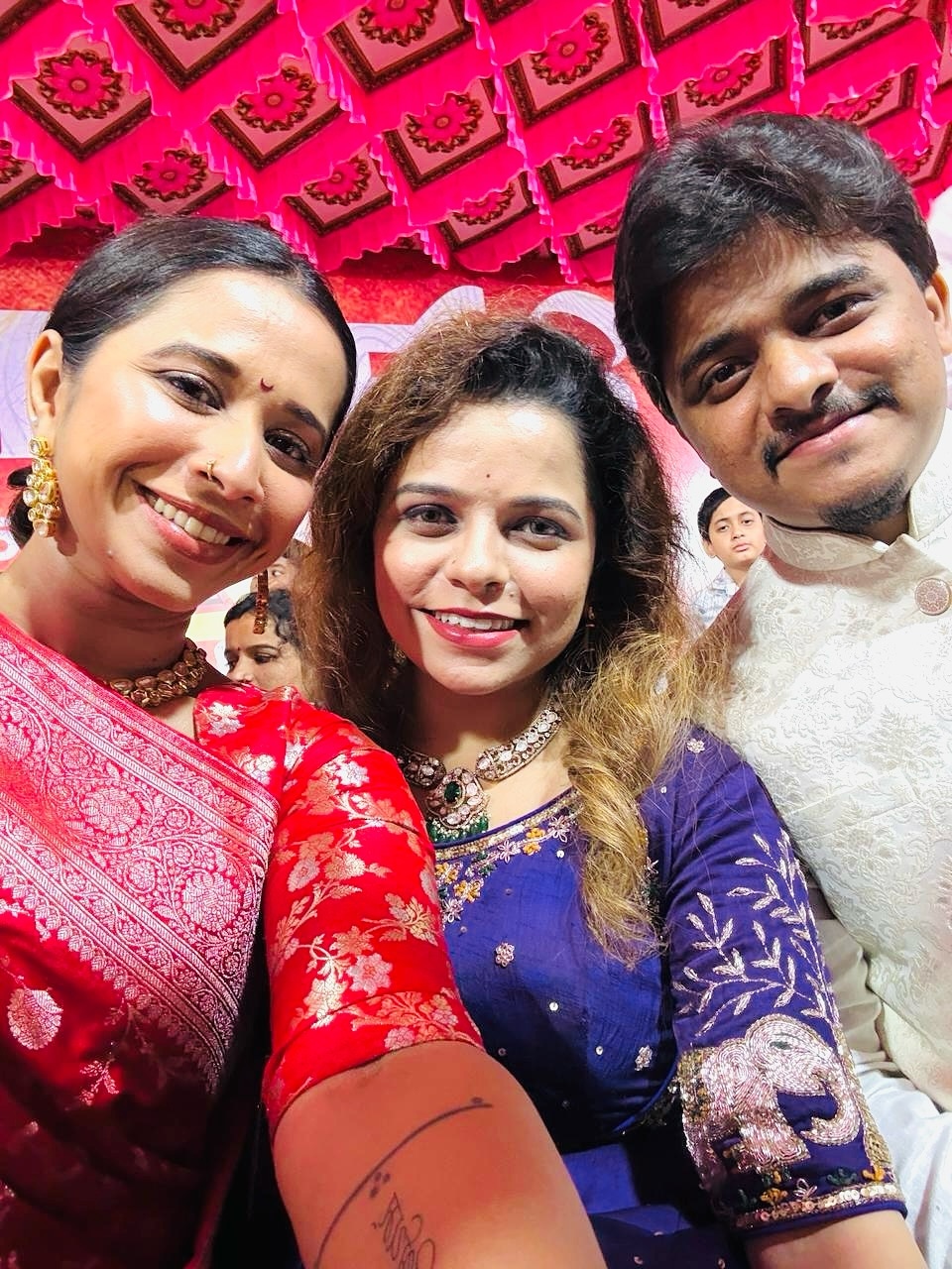 Kartiki Gaikwad Pise Purple Dress Look