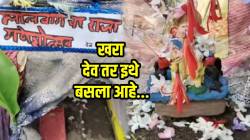 VIDEO : “जिथे श्रद्धा तिथेच देव; मग ती झोपडी का असेना” चिमुकल्याने बनवलेला लालबागच्या राजाचा मंडप पाहून जाल भारावून