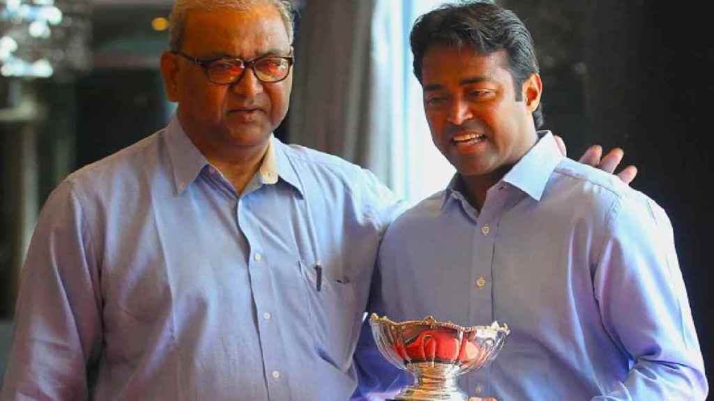 Leander Paes Father Passes Away at 80 Years of Age Dr Vece Paes Was member of india Bronze Winning Hockey team