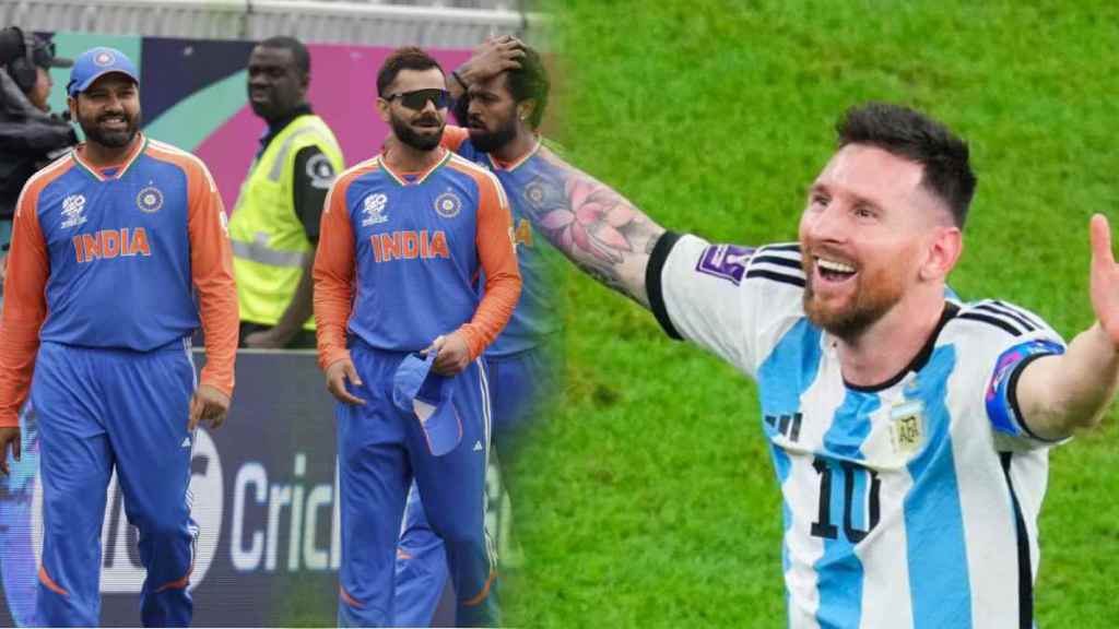 Lionel Messi to visit India Play Cricket with Rohit Sharma Virat Kohli Dhoni & Sachin Tendulkar at Wankhede