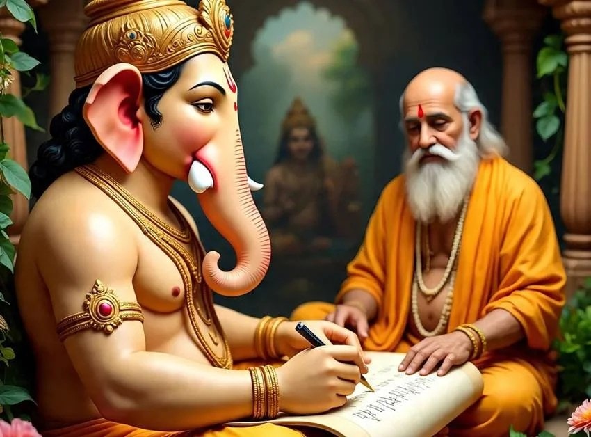 Lord Ganesha Tusks Story