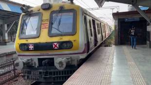 Lost balance while catching a local train at Kings Circle railway station