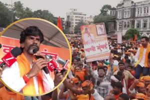 Manoj Jarange Patil Azad Maidan Maratha Reservation Protest Live Updates