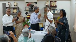 Dilip Kulkarni awarded ‘Manus’kar Shri. G. Majgaonkar Award in pune