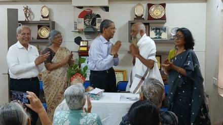Dilip Kulkarni awarded ‘Manus’kar Shri. G. Majgaonkar Award in pune