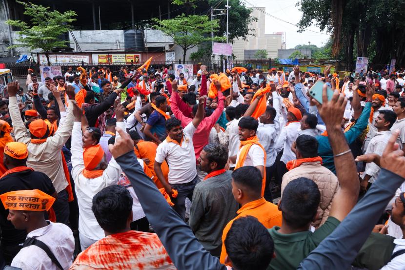 Maratha reservation Mumbai Morcha