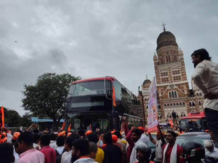 Maratha reservation Mumbai Morcha