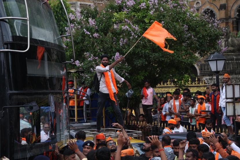 Maratha reservation Mumbai Morcha