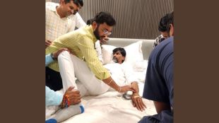 Maratha leader Manoj Jarange stay in Nanded forces minister Atul Save to shift to hotel