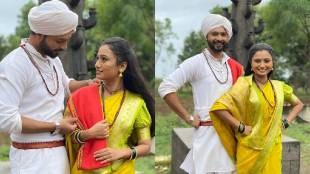 Marathi actress Kanchi Shinde shared new photos with co star Nishant Pawar indrayani serial colors marathi