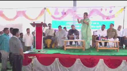 minister meghna bordikar threatens officer during bori event viral video Rohit pawar responds bureaucrat public insult