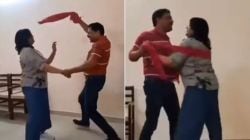 Video: कार्यालयातच पत्नीबरोबर केला डान्स, व्हिडीओ व्हायरल झाल्यानंतर शिक्षण अधिकारी निलंबित