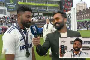 Mohammed Siraj Reveals Download Photo of Belief That Inspired Oval Heroics Watch Video