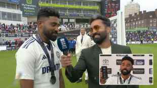 Mohammed Siraj Reveals Download Photo of Belief That Inspired Oval Heroics Watch Video