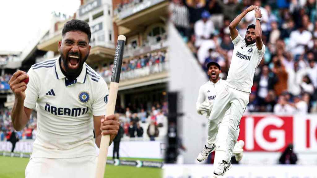Mohammed Siraj Creates History Becomes First In world after 41 years to take five wicket haul at Oval