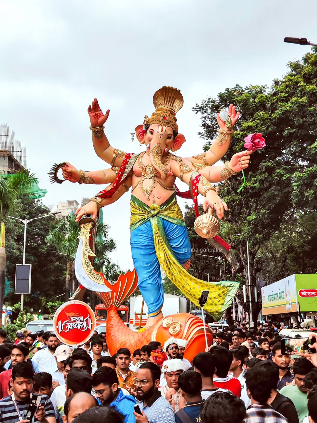 Mumbai Ganpati Aagman 03 August 2025
