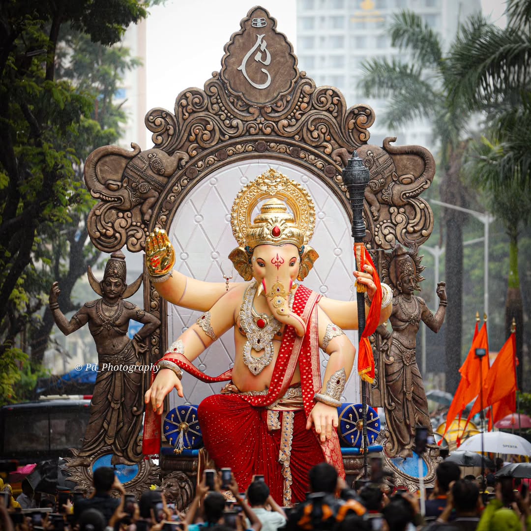 Mumbai Ganpati Aagman 17 August 2025