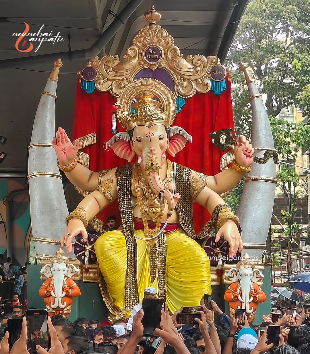 Mumbai Ganpati Aagman 17 August 2025