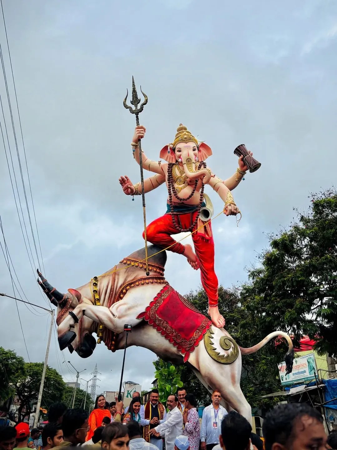 Mumbai Ganpati Aagman 17 August 2025