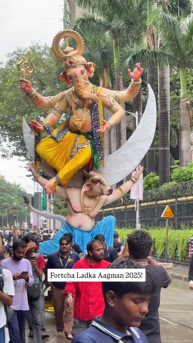 Mumbai Ganpati Aagman 15 August 2025