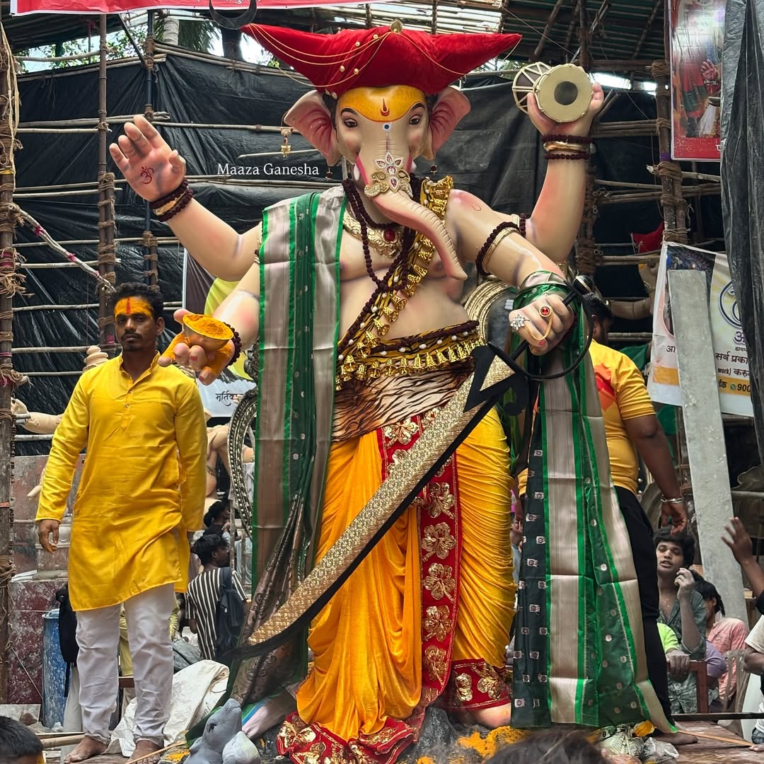 Mumbai Ganpati Aagman 15 August 2025